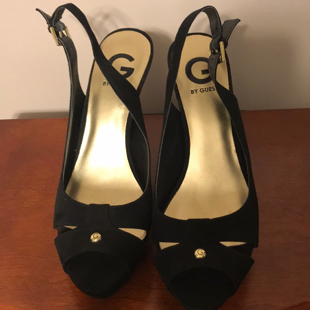 Sexy Black Heels by Guess